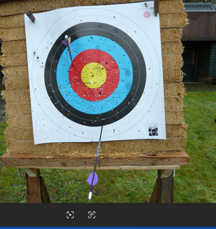 Resultaat van het schieten